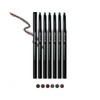 Bellajou 오토 아이브로우 펜슬 2개(6컬러)삼각펜슬 Auto Eyebrow Pencil Set of