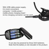 Ailenyun Double-Head Clip Light/Reading Light/Night Light Clip for Table, headboard