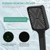 FASDUNT Shower Head 3 Jet Types