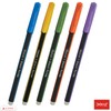 Doms 20 x 0.7mm Debok BLUE Fine Tip Ballpoint Pens