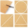 Self-Adhesive Cork Square, Allazone 120 Pack 10 x 10CM Cork