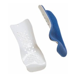 Alimed Wrist / Forearm Splint Procare Colles Aluminum / Foam Left Hand White / Blue Medium