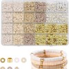 Thapncow 2064 Piece Beads Set, Beads for Bracelets, Bracelets Make