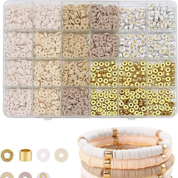 Thapncow 2064 Piece Beads Set, Beads for Bracelets, Bracelets Make
