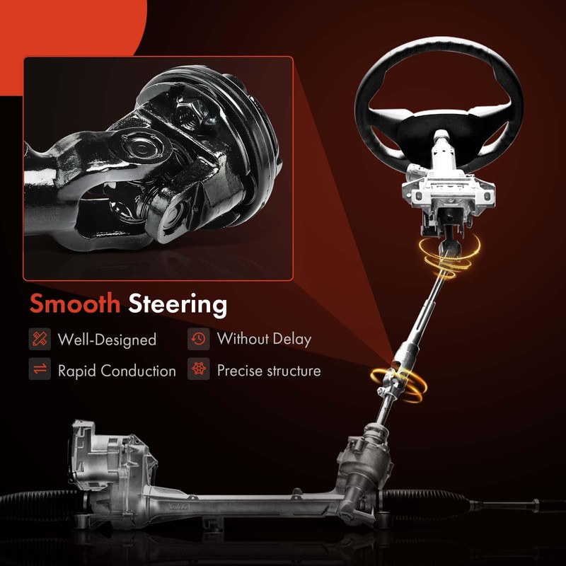 A-Premium Intermediate Steering Column Shaft U-Joint Compatible with Kia Sedona