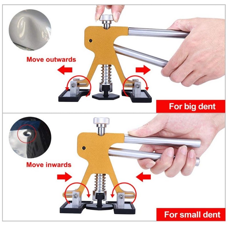 GLISTON Paintless Dent Repair Tools Hail Damage Remover 45 Pcs
