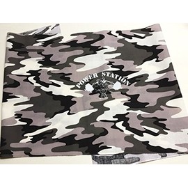 Power Station Sakai Tenugui, Camo, Gray