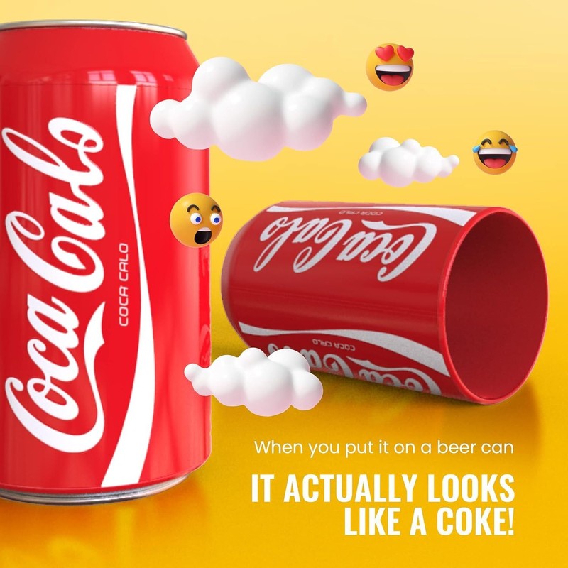 BeerSkin Skywin Silicone Can Covers that Look Like Soda -