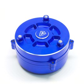 TREAL Promoto-MX Flywheel Housing Aluminum 7075 CNC Machined Upgrades for LOSI 1:4 Promoto-MX Motorcycle Dirt Bike(Blue)