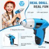 SHALL 47-Piece Kids Real Cordless Power Drill Set, Safety Certified