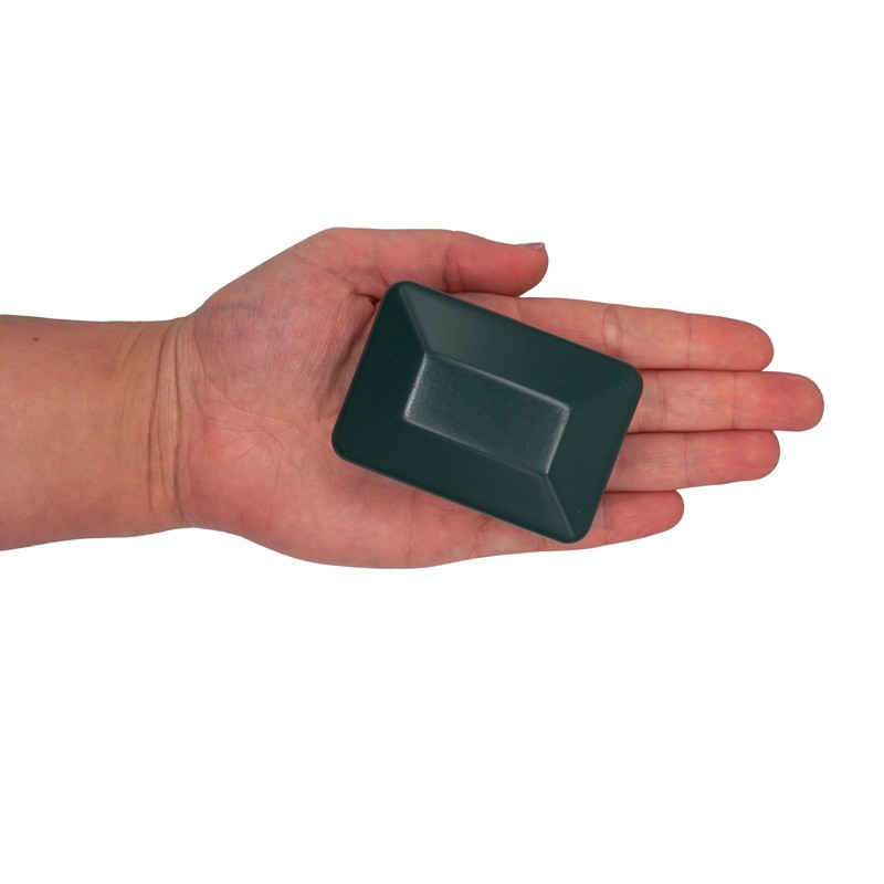 SKIR'CO Fence Post Caps Rectangular Green Plastic Caps 40 x