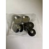 Unbranded License Plate Screw Cap Covers - Chrome Set Of
