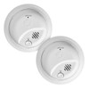 FIRST ALERT First Alert SMI100, Battery-Operated Smoke Alarm, 2-Pack