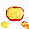 Red Apple Taba Fidget Squeeze Toys,Stress Relief Toy, Silicone Taba