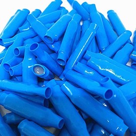 Low Voltage Wire Connectors - 100Pcs B Connectors Silicone Wet Crimp B Wire Gel Filled Telephone Alarm Wire Crimp Bean Type Splice Application