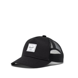 Herschel Toddler Whaler Mesh Cap - Black Classic Logo | Polyester