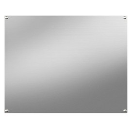 ThermoMate 24 x 30 Inch Stainless Steel Backsplash, Range Hood Wall Shield, Backsplash Behind Stove, Pre-Drilled Holes for Easy Mounting, Splash-Proof, Effortless Cleaning