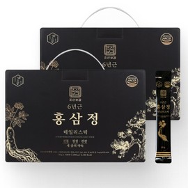 조선보감 6년근 홍삼정 데일리스틱 홍삼스틱 100포 Joseon Bogam 6-Year-Old Red Ginseng Daily Stick 100 Pack