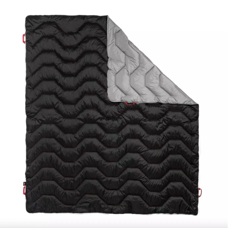 Cascade Mountain Tech Adventure Blanket Black 70" x 60" Brand