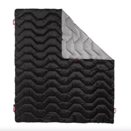 Cascade Mountain Tech Adventure Blanket Black 70" x 60" Brand New