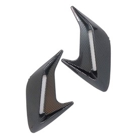 Molly Trade Dummy Duct Aero Fender Side Bonnet Fin General Purpose (12_U-Shaped Carbon Pattern)