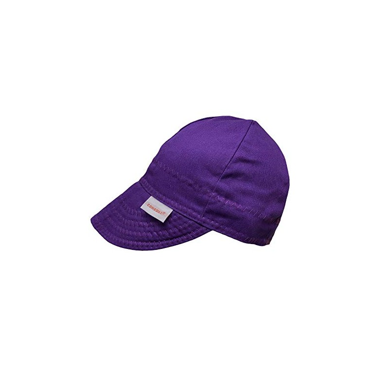 Comeaux Caps Reversible Welding Cap Solid Purple (8)