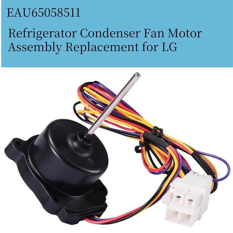 EAU65058511 Refrigerator Condenser Fan Motor Replacementfor LG Refrigerator Evaporator Fan