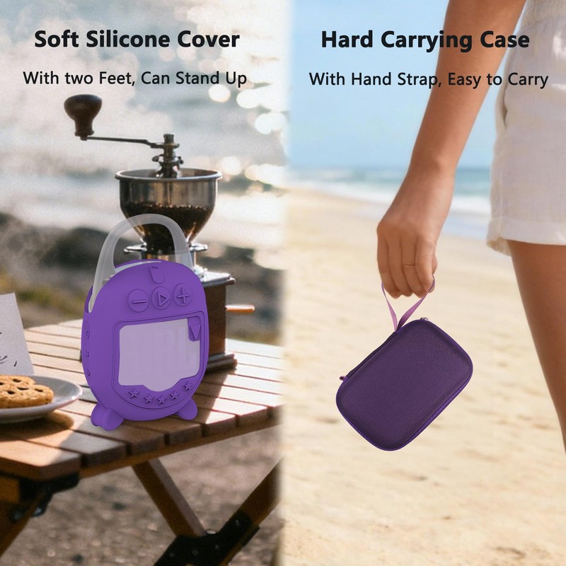 RAWECUD Protective Case for JBL Clip 5 Bluetooth Speaker, Hard