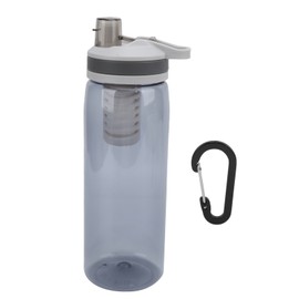 770ml Portable Filtered Water Bottle Outdoor Water Purifier for Camping Hiking EmergencyGray