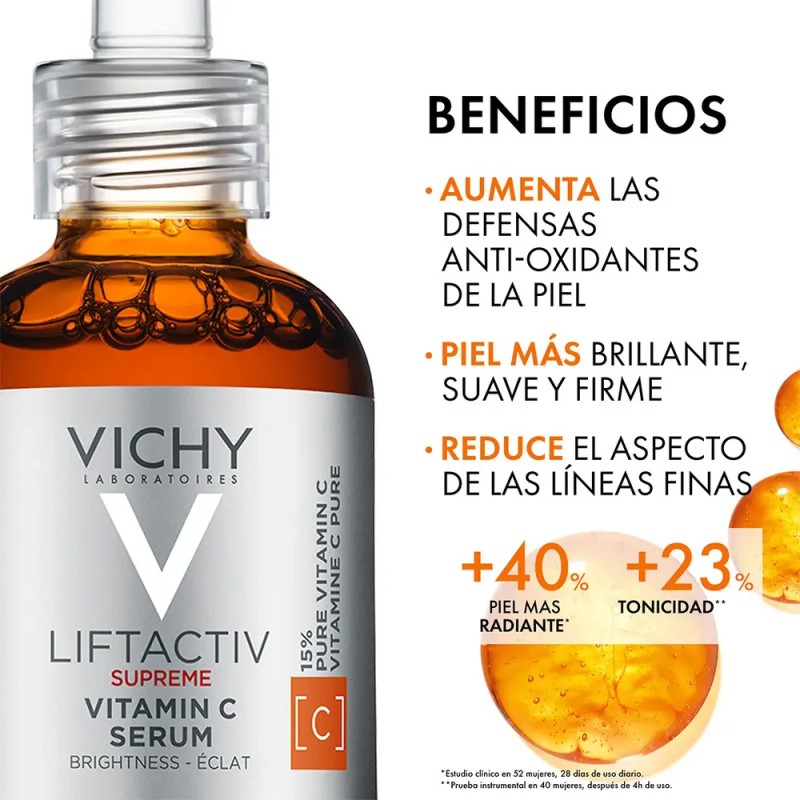 Kit Vichy Liftactiv Anti-edad Día y Noche Vitamina C +