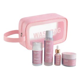 Set Skincare Para Dama Con Extracto De Arroz 4 Piezas Nuevo                                                                                           