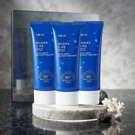 Plant Nara Water Proof Sun Cream 100ml / 식물나라 워터 프루프 선크림 100ml X3개입 강력차단