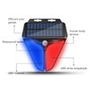Solar Sound and Light Alarm, IP65 Waterproof Motion Sensor, Flashing