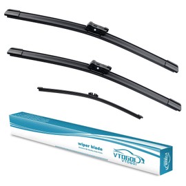 VTOGOI Wiper Blades With Rear Wiper Blades Set For 2016-2022 Volvo XC90,Automotive Replacement Windshield Wiper Blades, That Meet OEM Quality Easy DIY Install 24"+20"+14"(Set of 3)