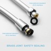 Ultra-Flex Shower Hose, 5.0m Premium RV PVC Handheld Shower Head