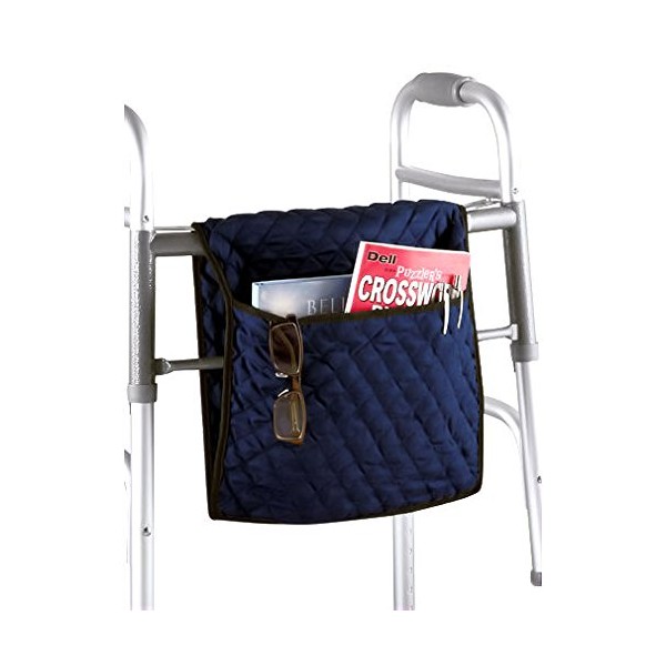 28'' Quilted Walker/Wheelchair Bag - Navy Blue