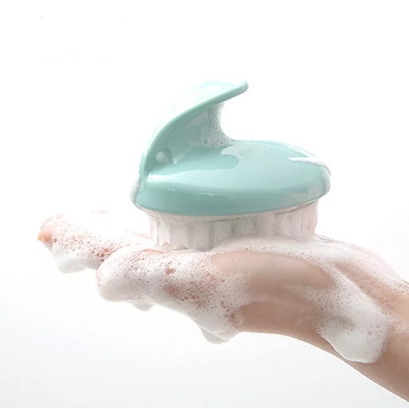 TIKA Hair Shampoo Scalp Massage Brush-Body Comb, Conditioner Cleaner, Salon