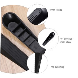 TEHAUX 10pcs Door Stoppers Odorless Door Wedge for Home Safety Anti-Slip to Prevent Finger Injuries for Office Bathroom Use