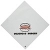 Fukusuke Industries XBC1722 Delicious Burger Bag No. 22 Tissue Paper