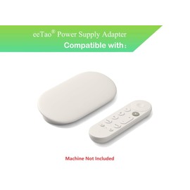 5V USBC Replacement Power Adapter Compatible with Google TV Streamer 4K GRS6B C1930110 32 GB Smart Android TV Box DC5V 2A USB Type C Power Supply Charger Cord Cable