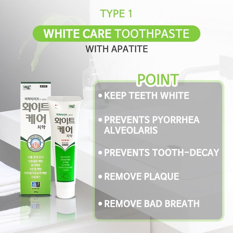 Generic White Care Teeth Toothpaste Neo, 7 Fl Oz (Pack