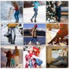 Heatuff - Calcetines de lana de invierno para mujer, cálidos,