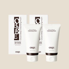 OBGE 1+1 Objet Cloud Deep Cleansing Foam Face Wash 150ml x 2 / 1+1 오브제 클라우드 딥 클렌징폼 세안제 150ml 2개