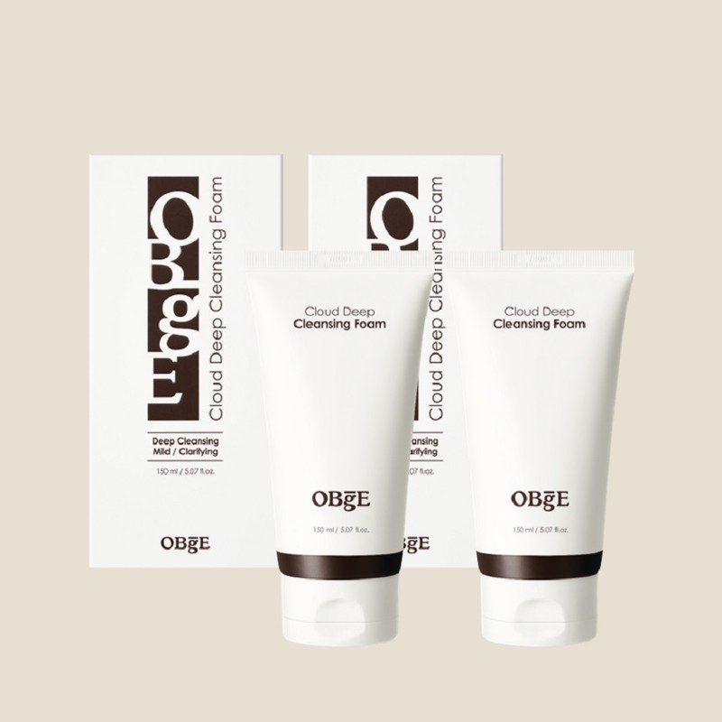 OBGE 1+1 Objet Cloud Deep Cleansing Foam Face Wash 150ml