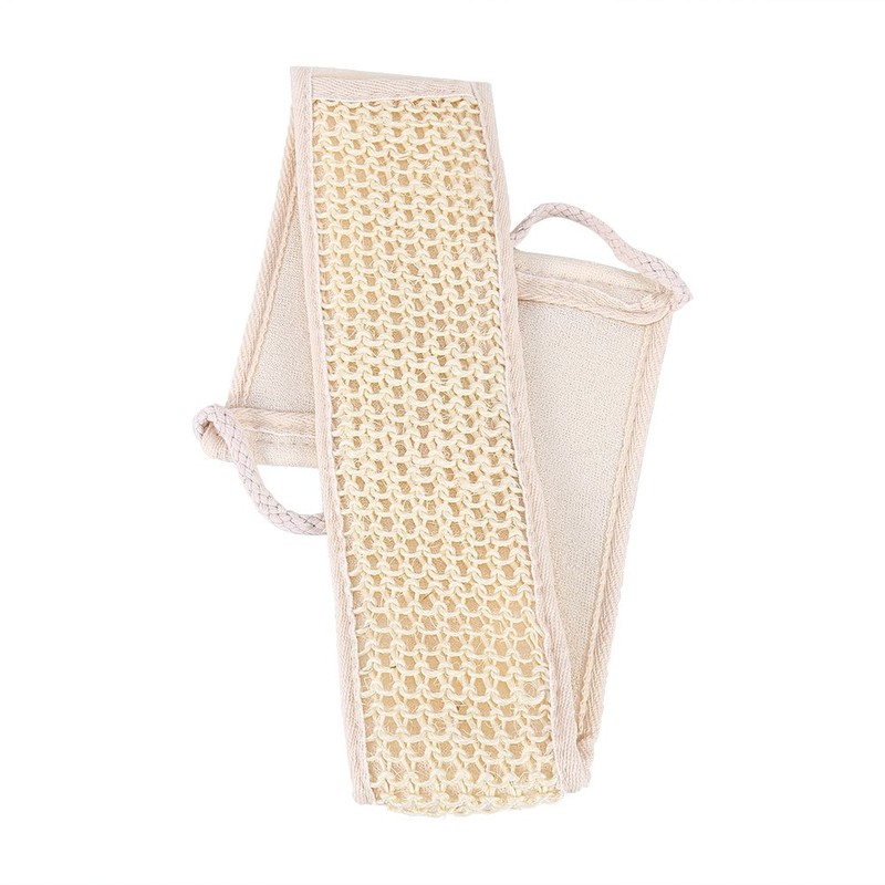 Bath Wash Strap, Exfoliating Loofah Back Exfoliating Sponge for Shower
