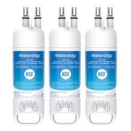 Waterdrop EDR1RXD1 Replacement for Everydrop® Filter 1, W10295370A, EDR1RXD1B, P8RFWB2L, P4RFWB, Kenmore® 46-9081, 46-9930, WD-F38 Refrigerator Water Filter, 3 Pack