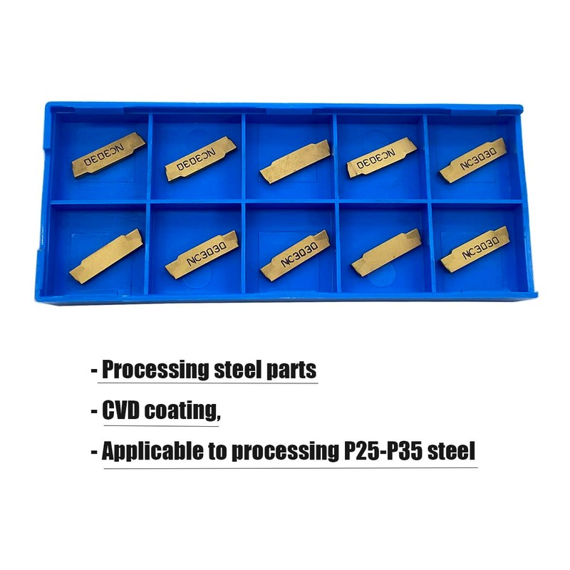 GBJ-1 MGMN200-G NC3030 Insertos de torneado 10pieza(s)