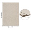 PATIKIL 7x5x0.04" Chipboard Sheets, 10Pcs Thick Book Board Binders Board