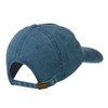 Celtic Cross Embroidered Washed Cap - Navy OSFM