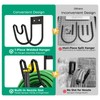 TomCare 2 Pack Garden Hose Holder Wall Mount, Water Hose